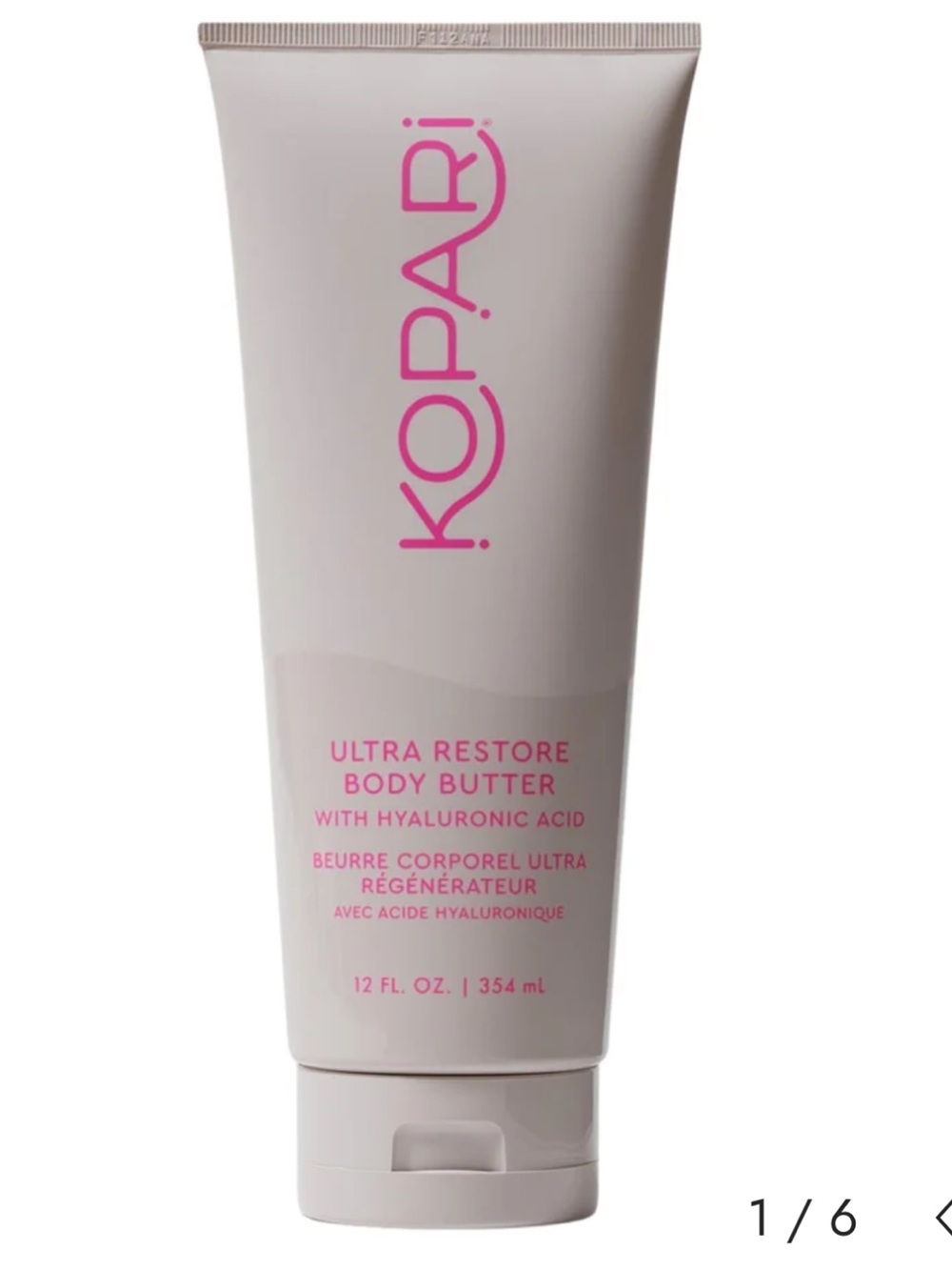 Kopari Jumbo Ultra Restore Body Butter - Whipped Lightweight Formula 354 ml